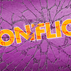 Conflict title slide