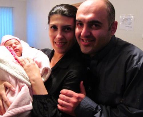 Armenian Nazarenes with baby