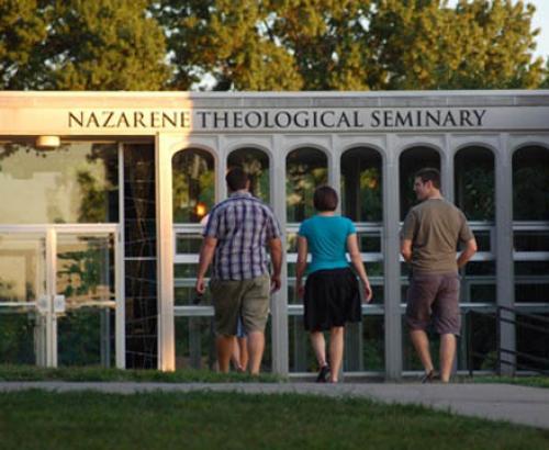 Students on NTS campus