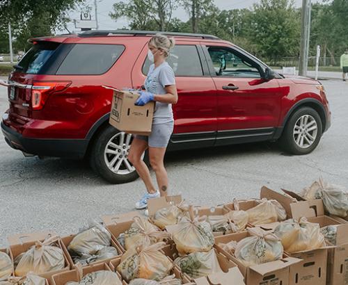 Highland Park Nazarene Food Giveaway