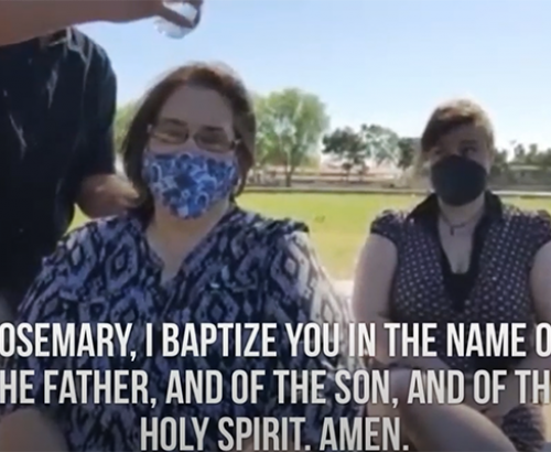 Rosemary Lightner Baptism