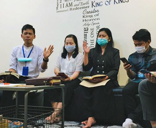 Thailand prayer vigil