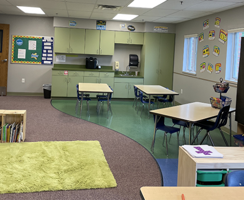 Classroom of Shawnee Nazarene Academy