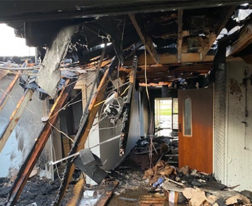 Lake Charles fire