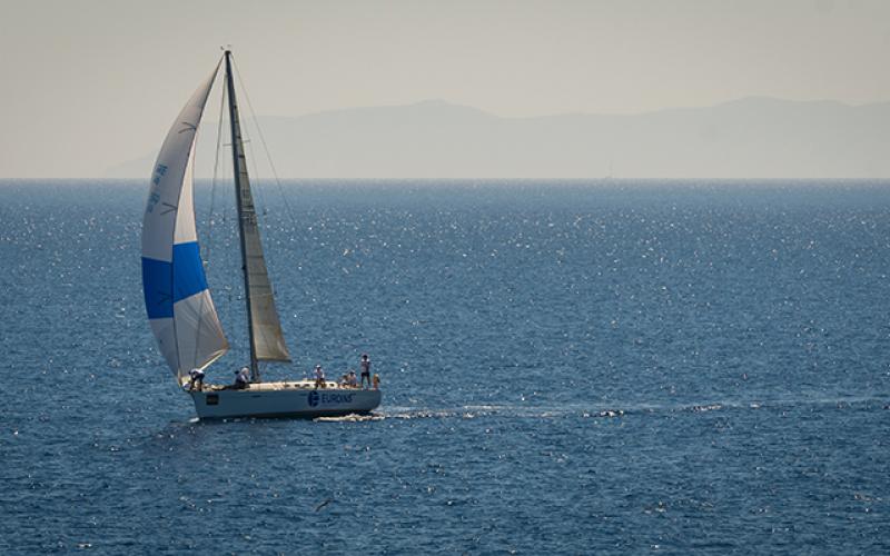 White Sailboat