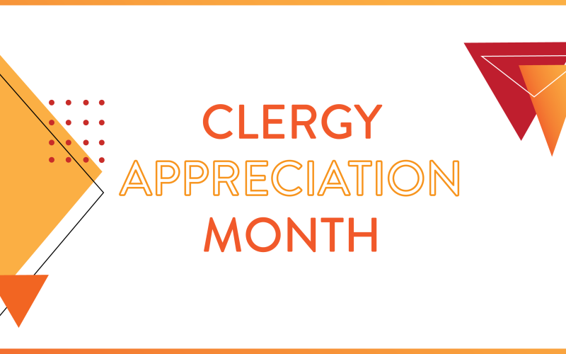 Clergy Appreciation Month English