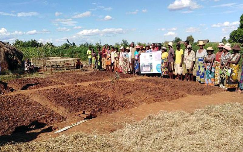 Madagascar residents attend an agricultural training