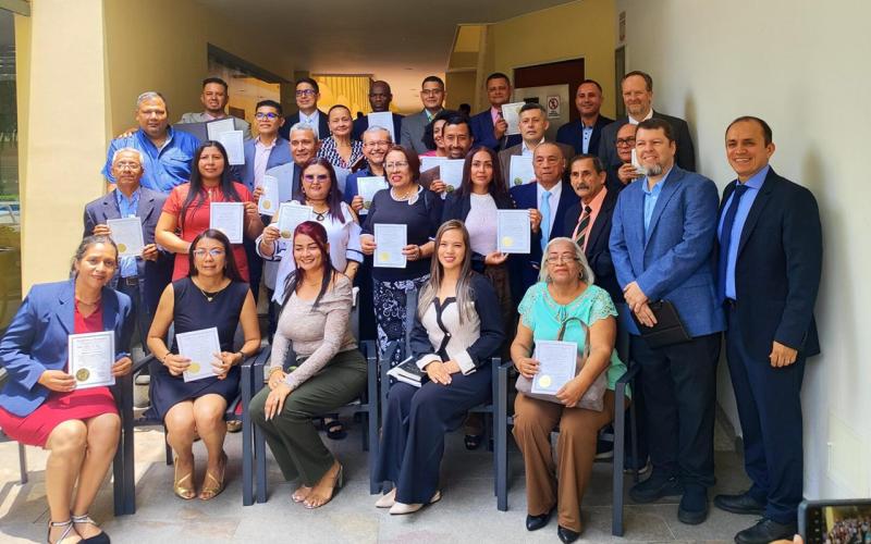 Venezuelan Ministers ordained