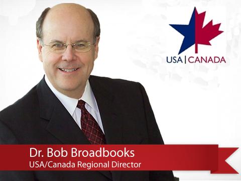 Bob Broadbooks with USACAN Logo