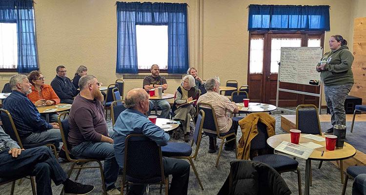 Lay ministry academy breakout group